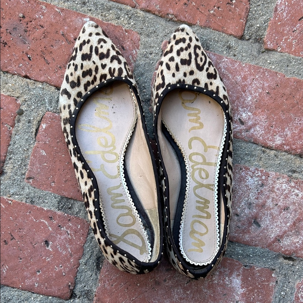 Sam Edelman Leopard Print Flats